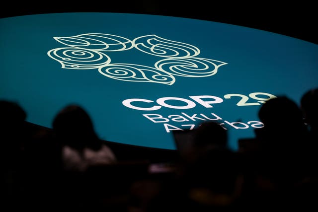 The Cop29 UN Climate Summit logo