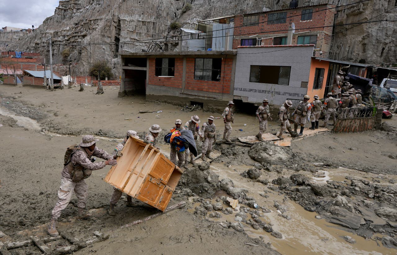 Girl missing as heavy rains in Bolivia cause landslide in capital La ...