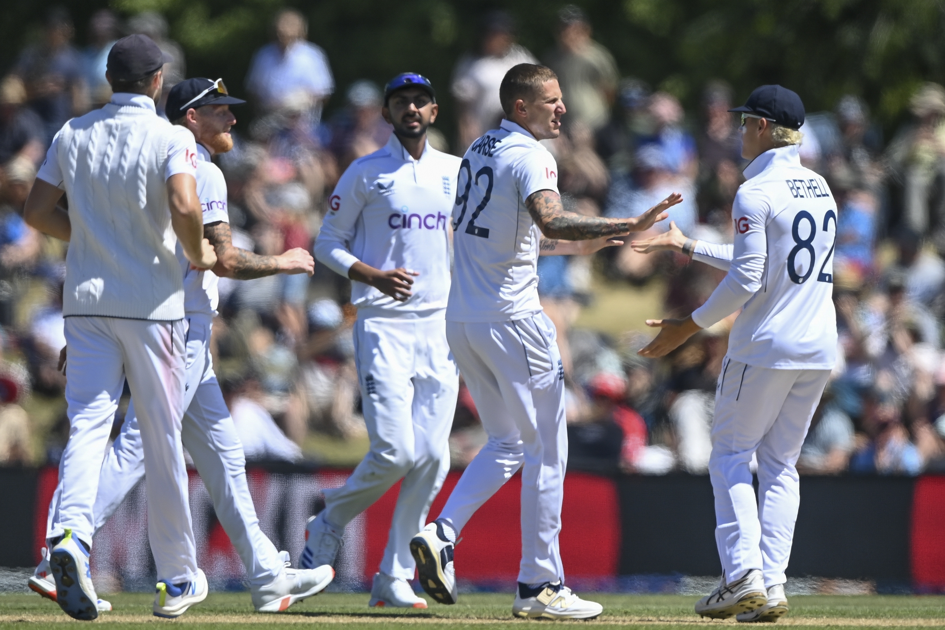 Brydon Carse Bowls England Closer To First Test Victory | Hampshire ...