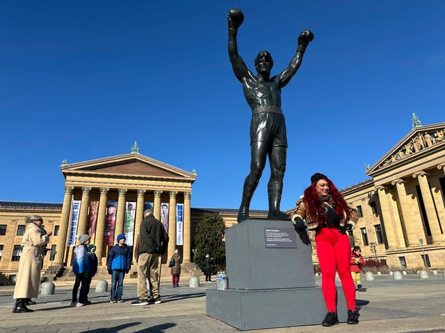 Rocky steps in Philadelphia