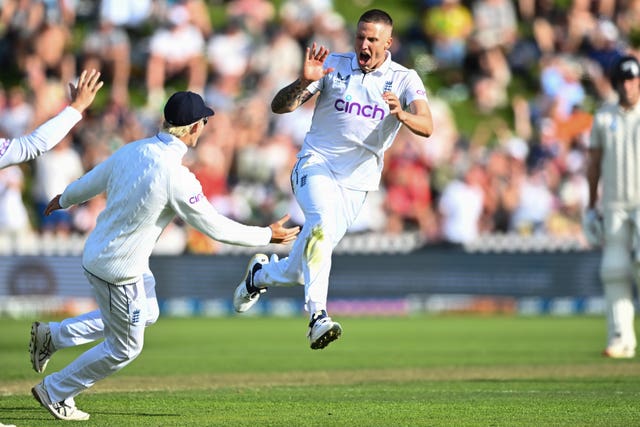 APTOPIX New Zealand England Cricket