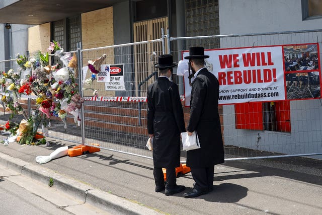 Australia Synagogue Fire