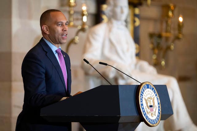 House Minority Leader Hakeem Jeffries