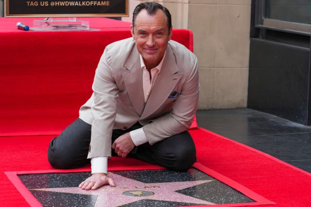 Jude Law Walk of Fame