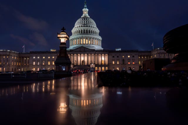 The US Capitol building