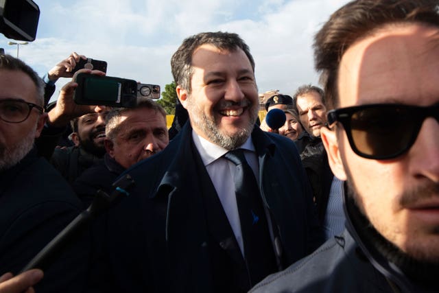 Italy Migration Salvini Trial