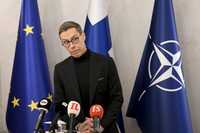 Finnish President Alexander Stubb