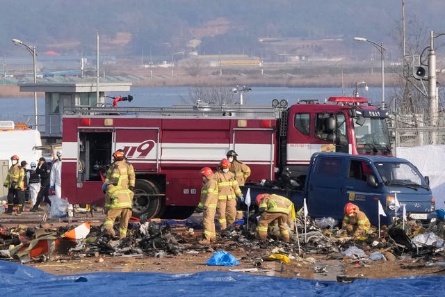 South Korea Plane Fire