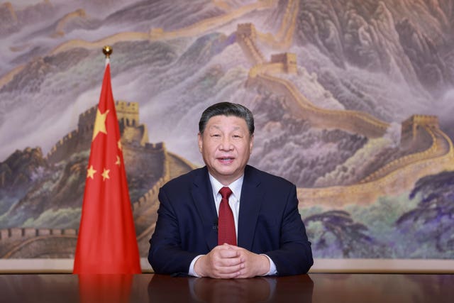 President Xi gives a New Year address