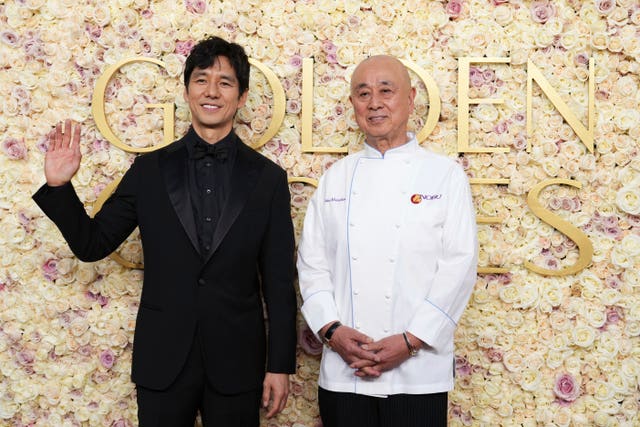 Hidetoshi Nishijima, left, and Nobu Matsuhisa