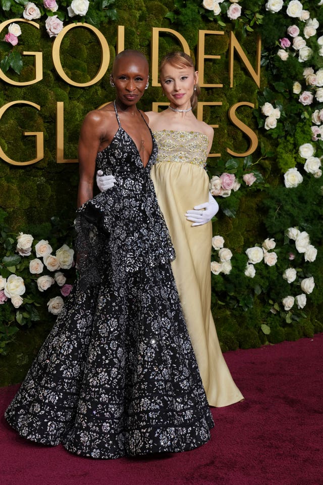 Cynthia Erivo and Ariana Grande