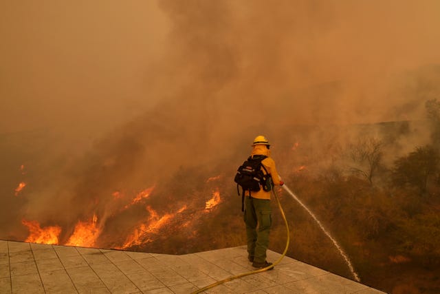 California Wildfires Trump Water