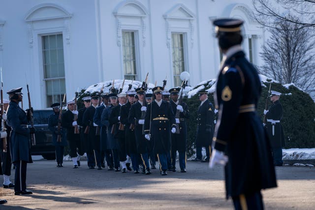 Trump Inauguration Rehearsal