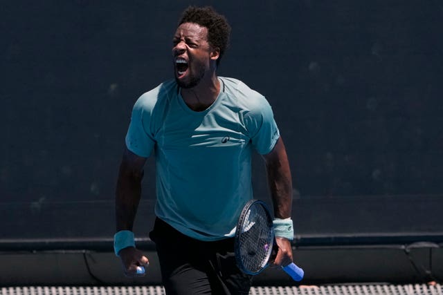 Gael Monfils roars