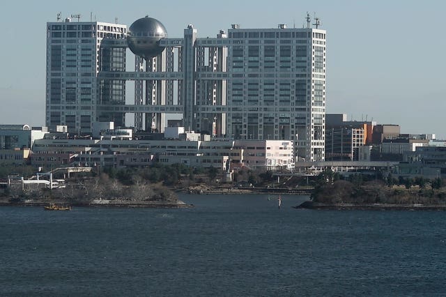 Fuji Television headquarters in Tokyo 