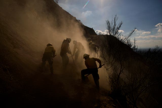 Navajo Firefighters Wildfires