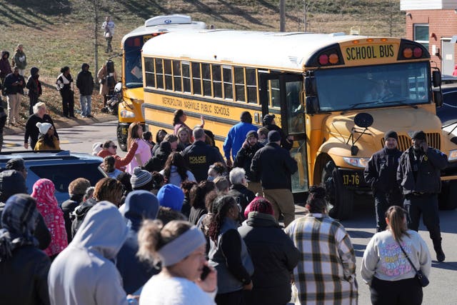 APTOPIX Nashville School Shooting