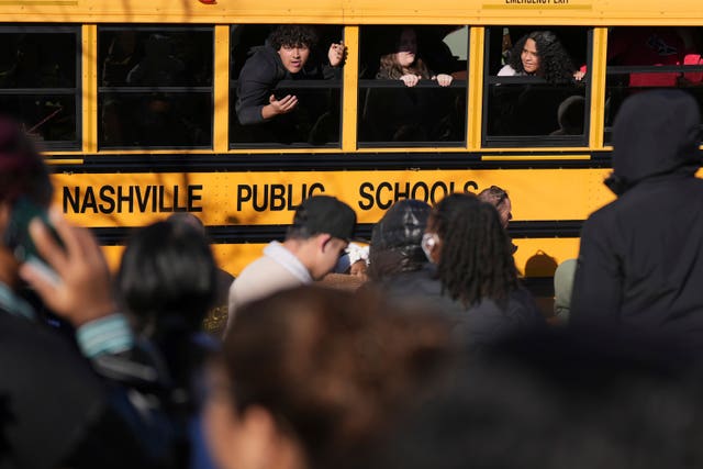 APTOPIX Nashville School Shooting