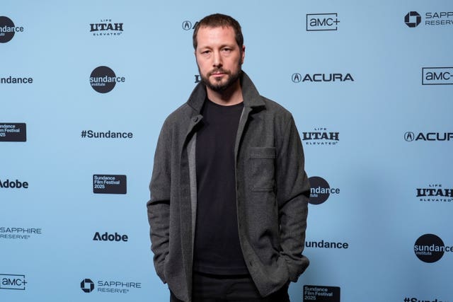 Mstyslav Chernov attends the premiere of 2000 Meters To Andriivka during the Sundance Film Festival at The Ray Theatre in Park City, Utah 