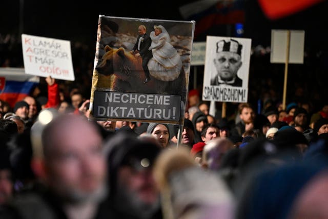 Slovakia Protest