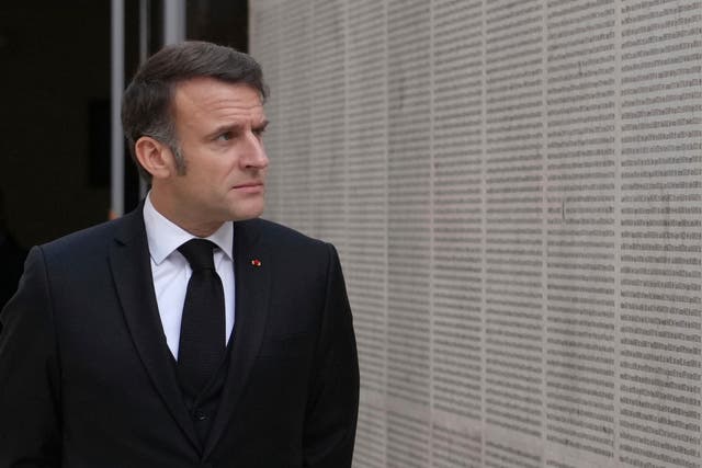 French President Emmanuel Macron