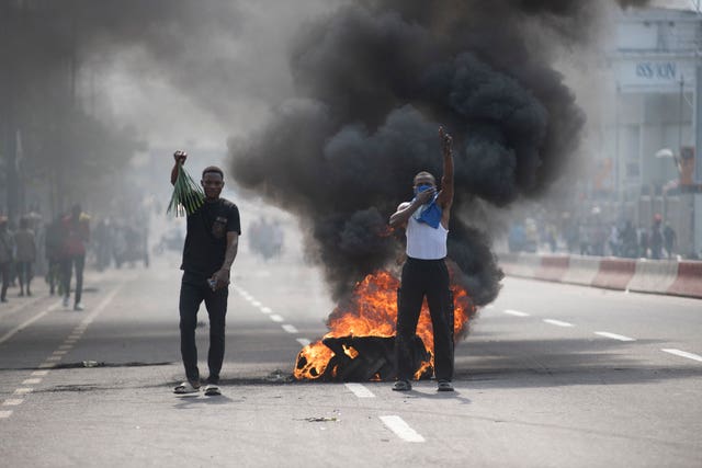 Congo Protest