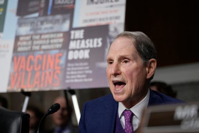 Committee member Senator Ron Wyden