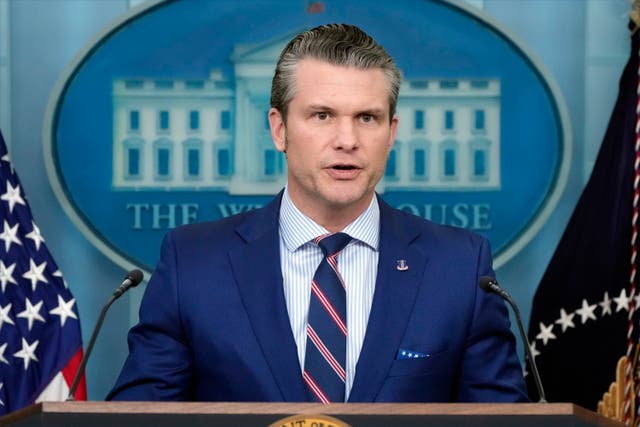 US Defence Secretary Pete Hegseth