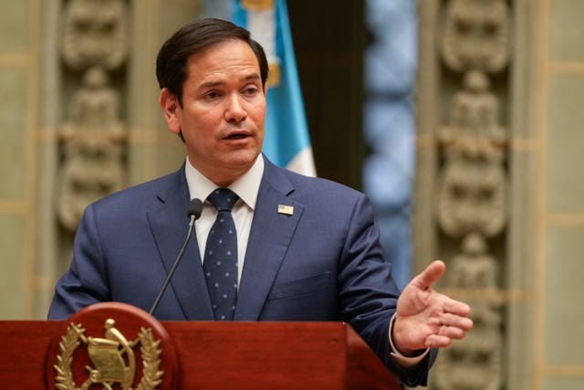 Guatemala US Rubio