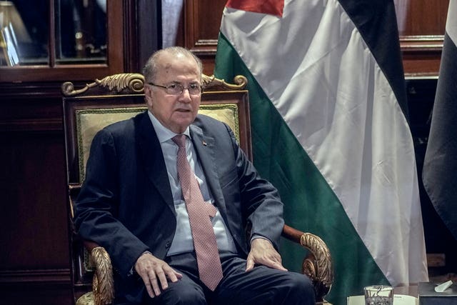 Palestinian Prime Minister Mohammad Mustafa