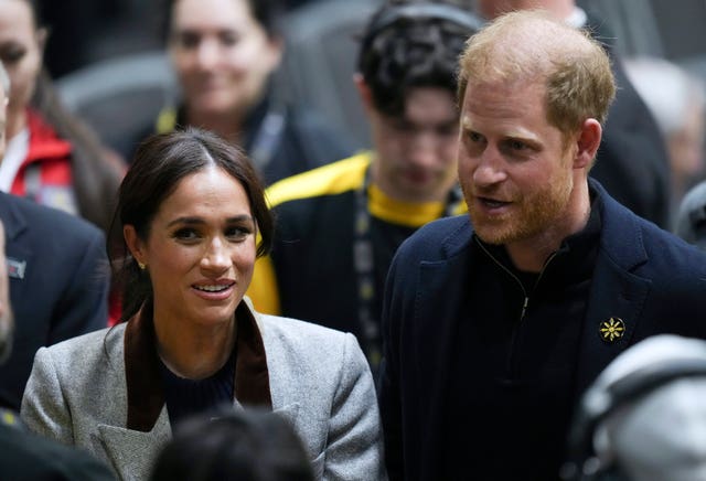 Meghan and Harry at Invictus