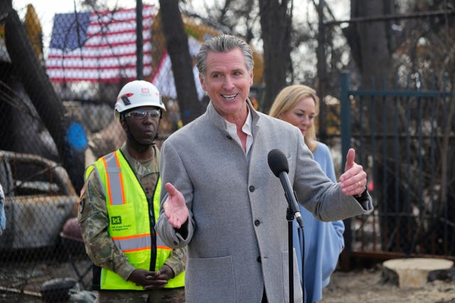 California Wildfires Governor