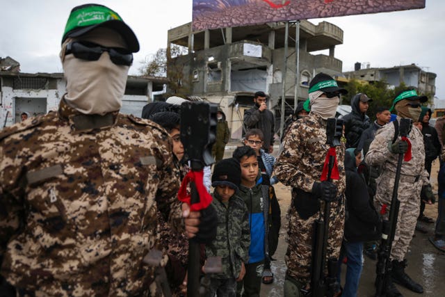 Hamas fighters are deployed in Rafah 