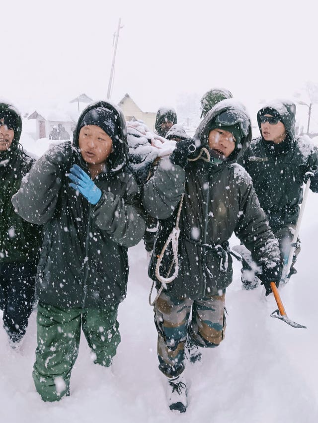 Indian soldiers