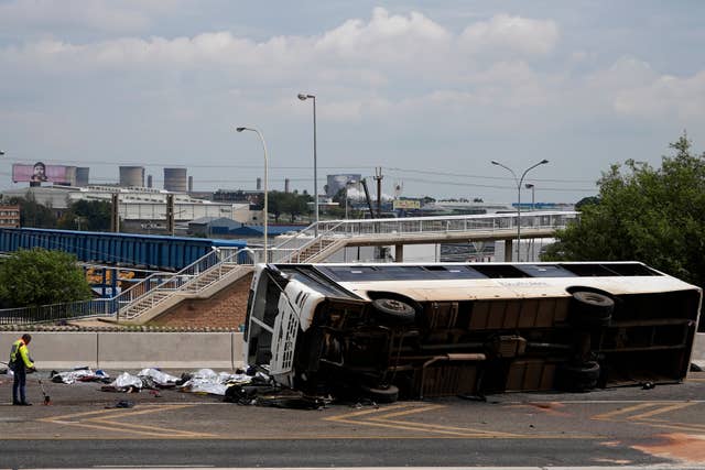 South Africa Bus Crash