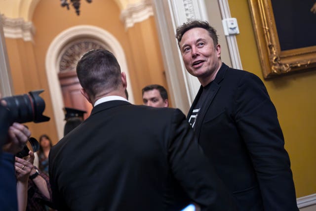 Elon Musk at the Capitol