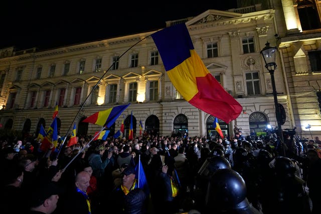 Protest in Bucharest