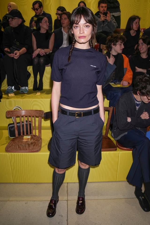 France Fashion Miu Miu F/W 25/26 Front Row