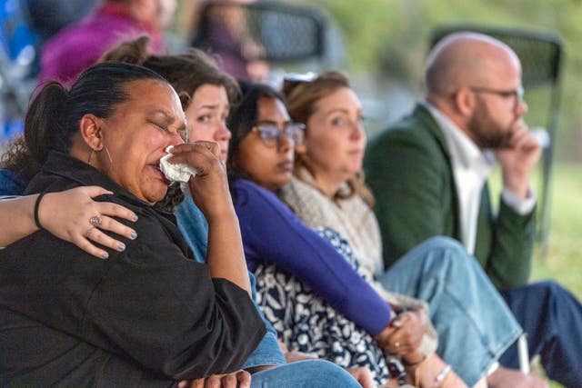 Supporters of executed man in tears