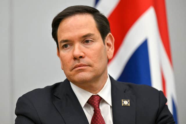 US Secretary of State Marco Rubio