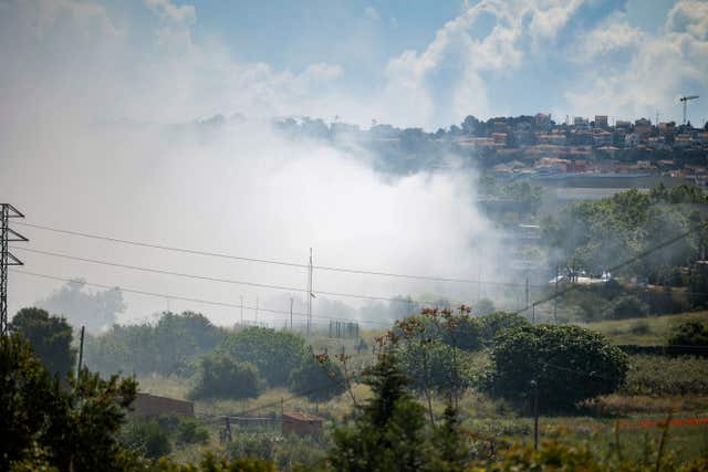 A toxic cloud of smoke