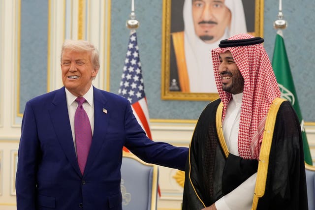 APTOPIX Trump Mideast
