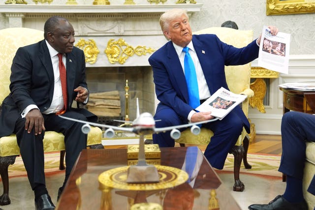 Trump South Africa
