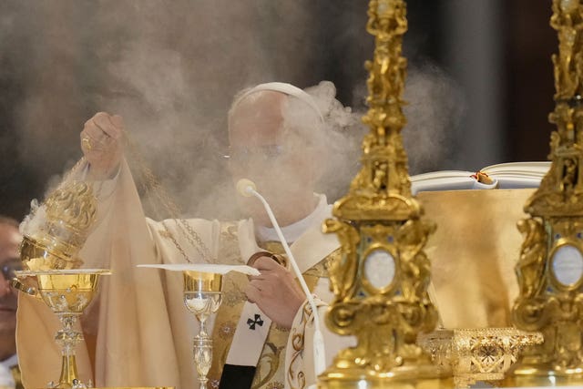APTOPIX Italy Pope
