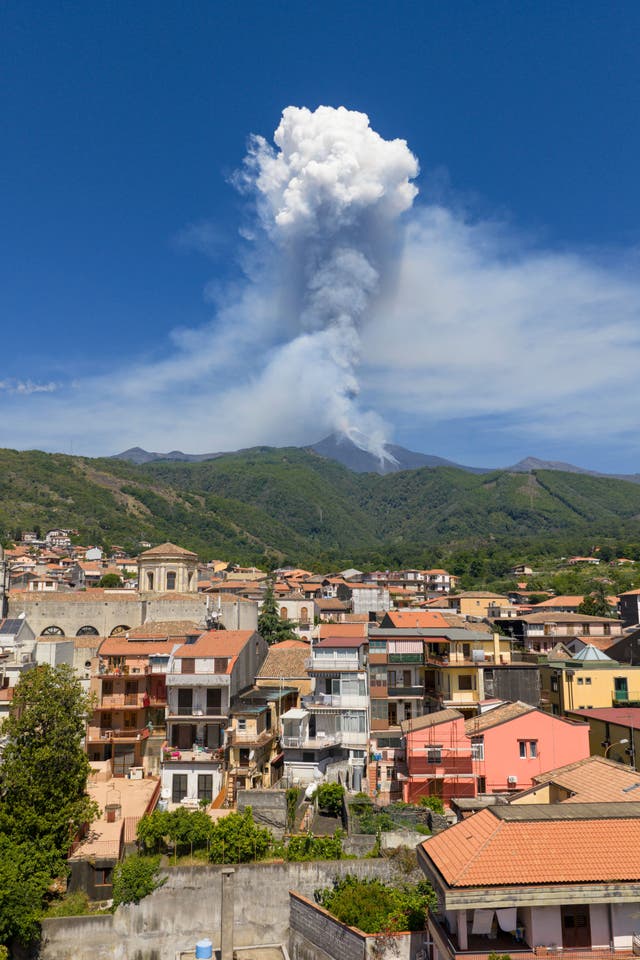 Italy Etna Volcano