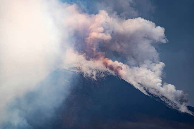 Italy Etna Volcano
