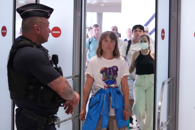 Greta Thunberg in Paris