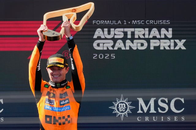Lando Norris won the Austrian Grand Prix 