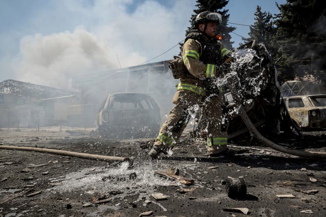 Trump Putin Ukraine Front