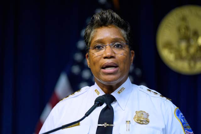 Metropolitan Police Department Chief Pamela Smith